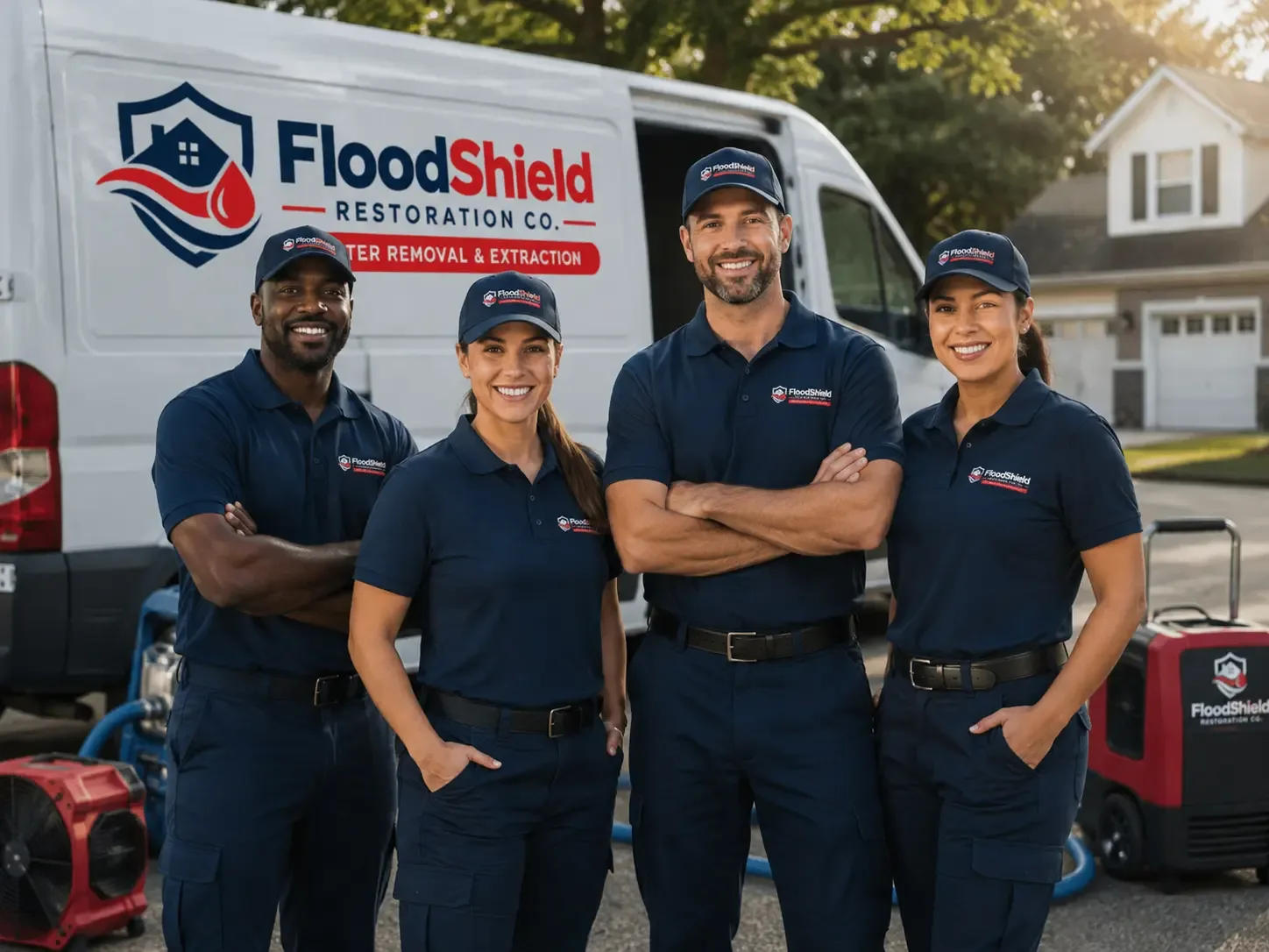 Flood Damage Restoration company in Fresno, TX